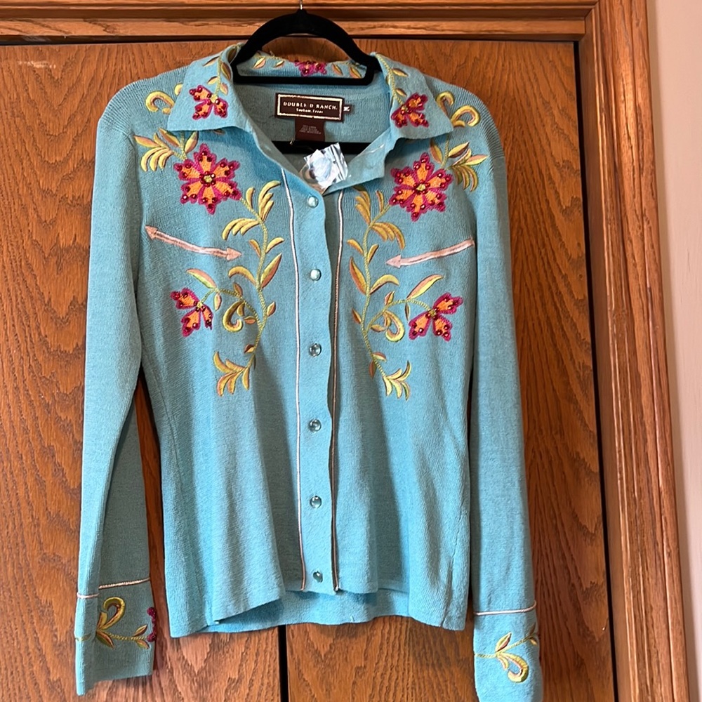 COPY - Double D Ranch blouse Medium